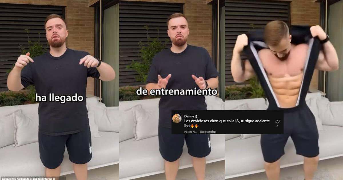 Ibai intenta presumir su nueva 'musculatura' y los comentarios se salieron de control: 