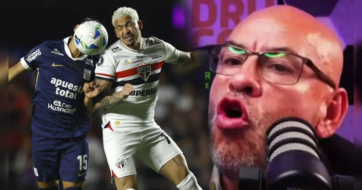 Mr. Peet llenó de elogios a un jugador de Alianza Lima tras empate ante Sao Paulo: 