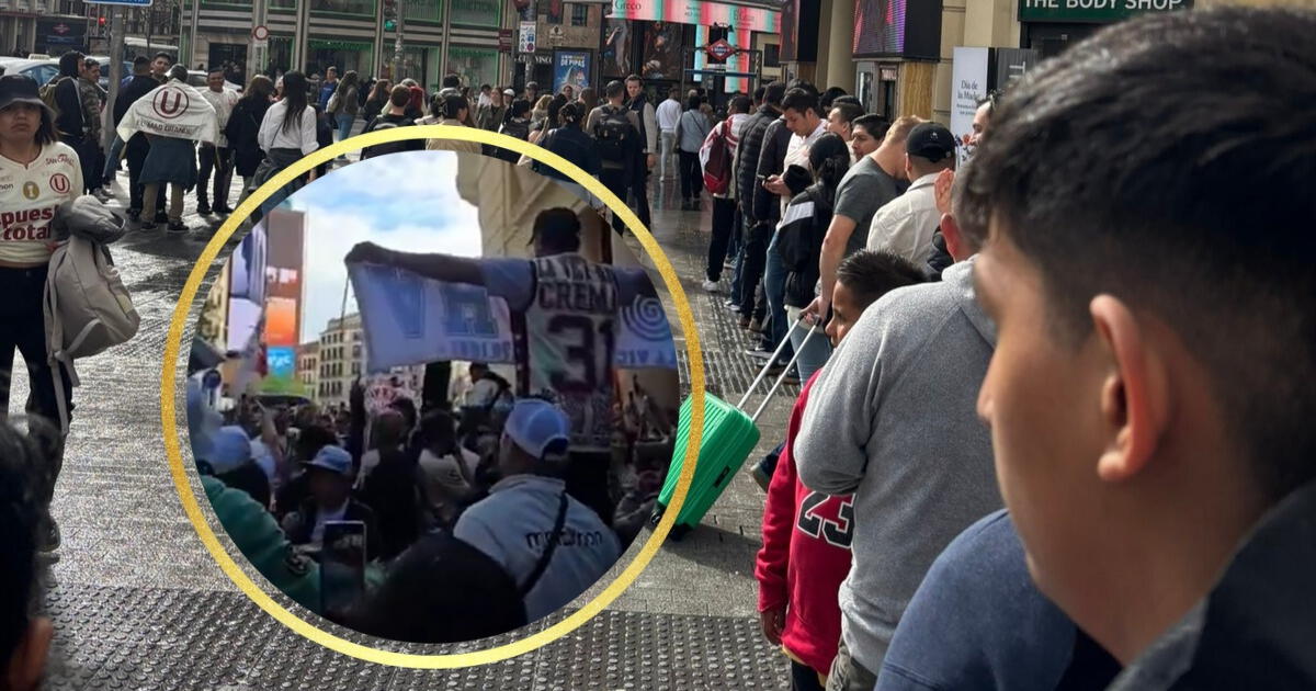 Hinchas de Universitario abarrotan Madrid por documental 