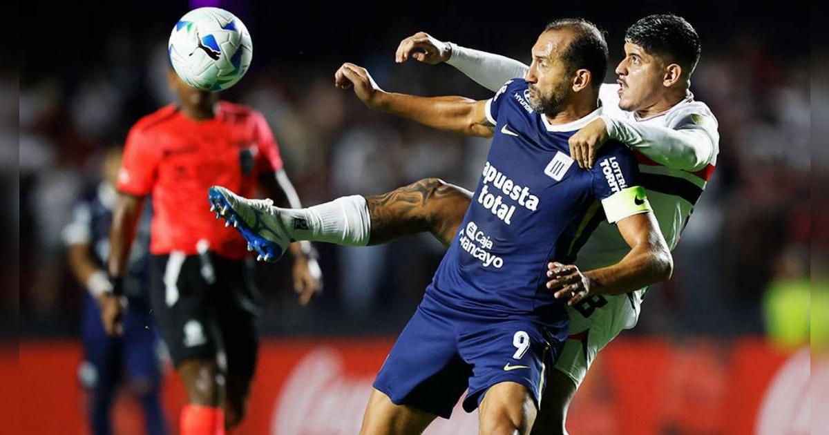 Quinteros hace fuerte reclamo contra Sao Paulo tras empate de Alianza Lima: 