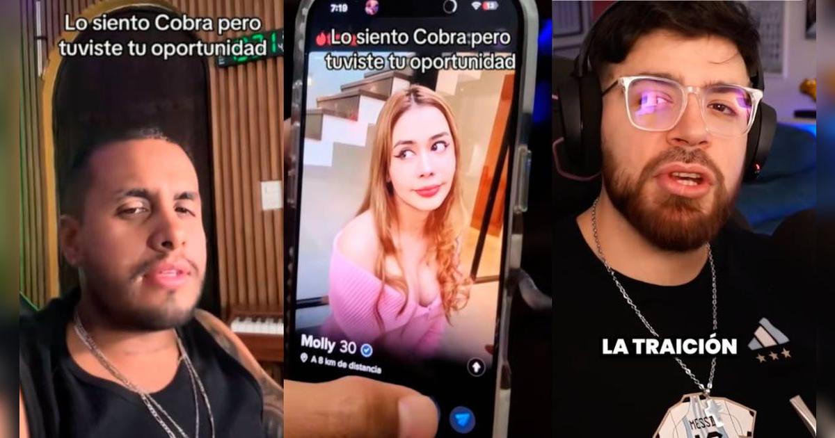 La Cobra se mostró indignado al ver que su amigo Mike quiere salir con Molly: 