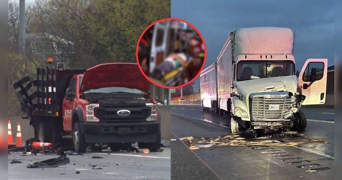 Camión con doble remolque causa TRAGEDIA en Pensilvania: ATROPELLA a trabajadores que recogían conos 