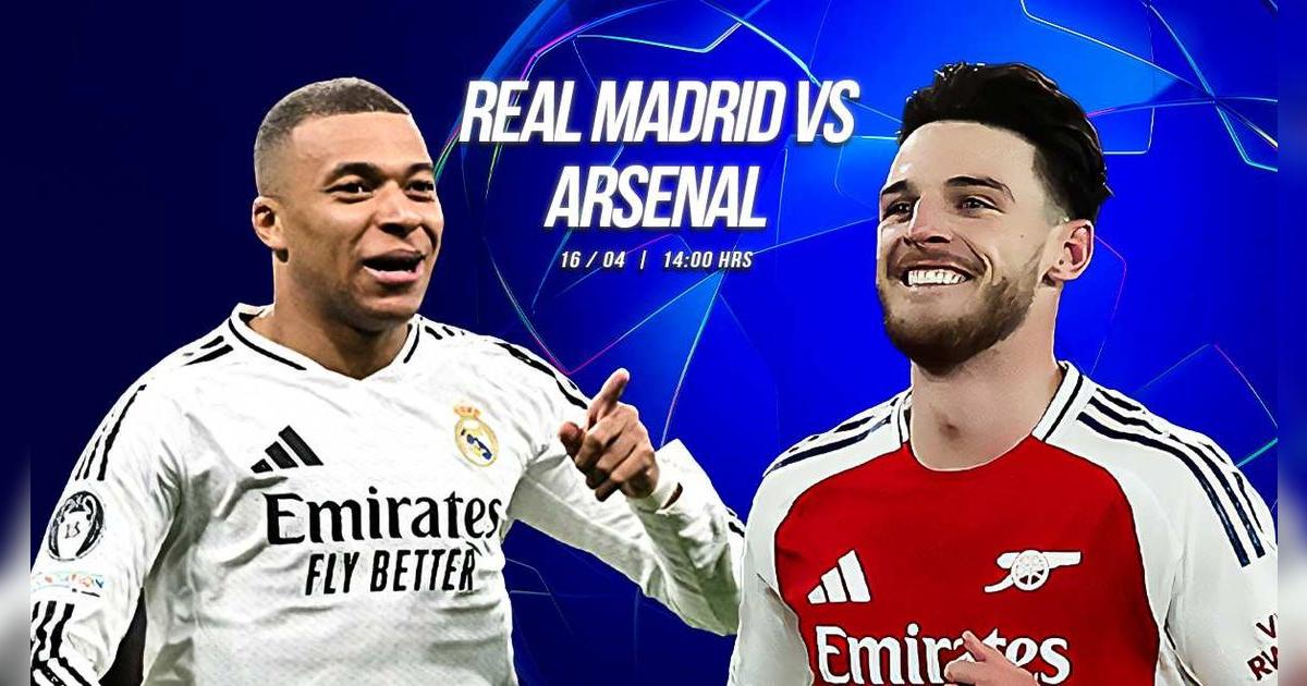 Real Madrid vs Arsenal EN VIVO y EN DIRECTO por Champions League: hora y cuándo juegan