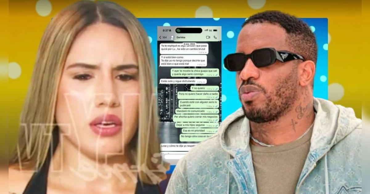 Jefferson Farfán DESMIENTE a Darinka Ramírez y evidencia REVELADORES CHATS