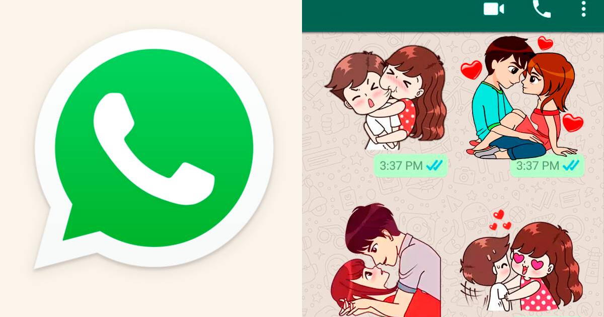 WhatsApp: así podrás descargar los mejores stickers de AMOR para compartir con tu pareja