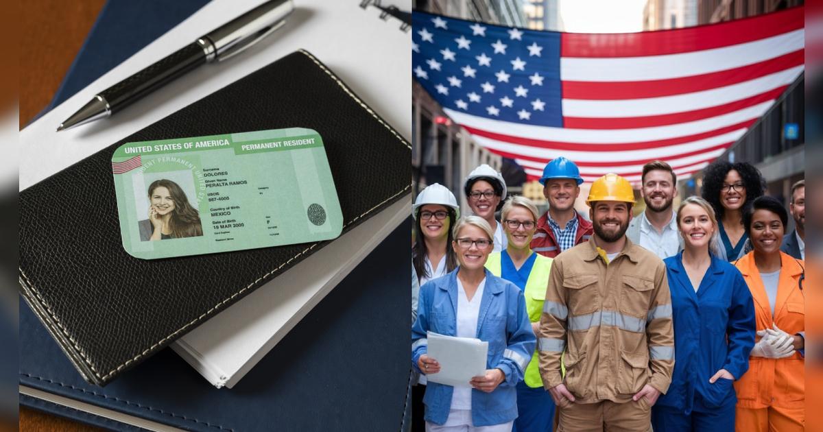 Confirmado: obten la Green Card o residencia permanente legal con estos trabajos en Estados Unidos