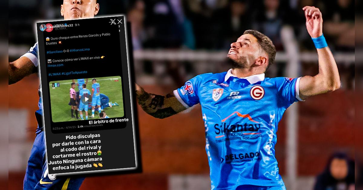 ¿Dardo a Guerrero? Pablo Erustes dejó polémico comentario tras golpe recibido ante Alianza