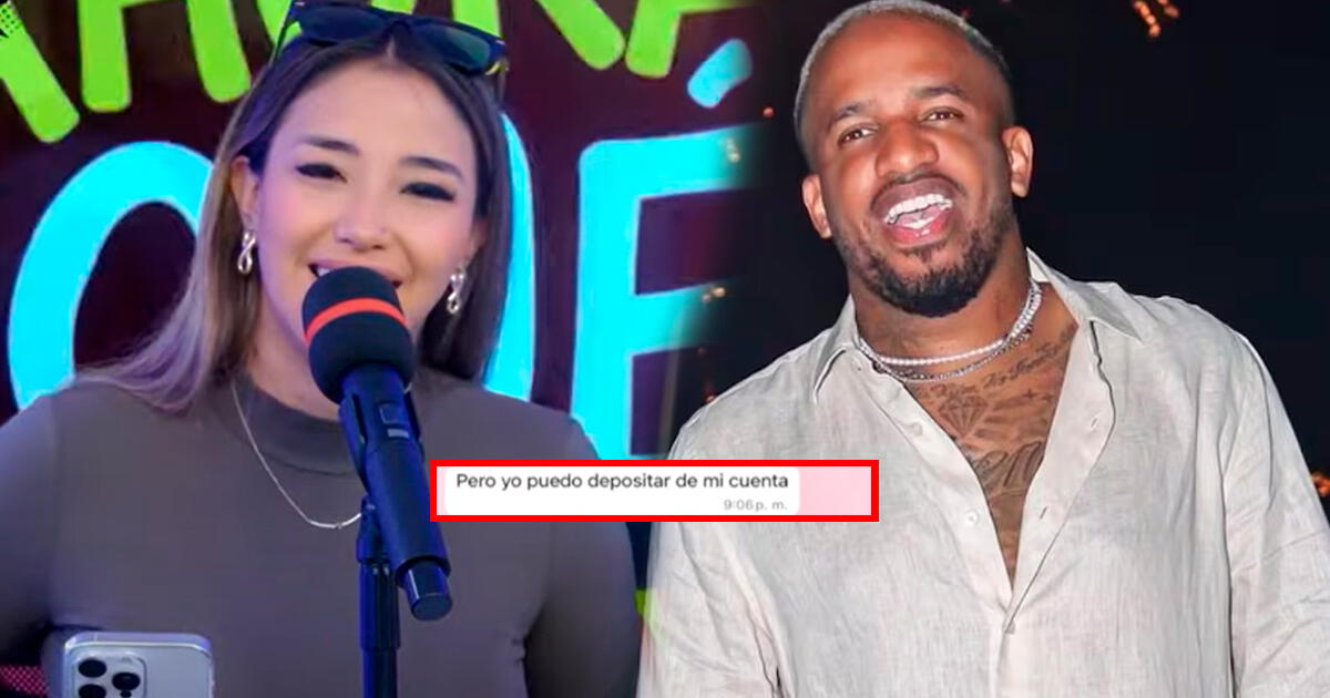 Xiomy Kanashiro contó por qué Jefferson Farfán le depositó 15 mil soles: 