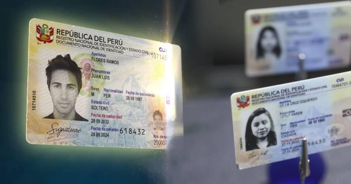 Reniec lanza el DNI electrónico 3.0 en Perú: tramítalo así