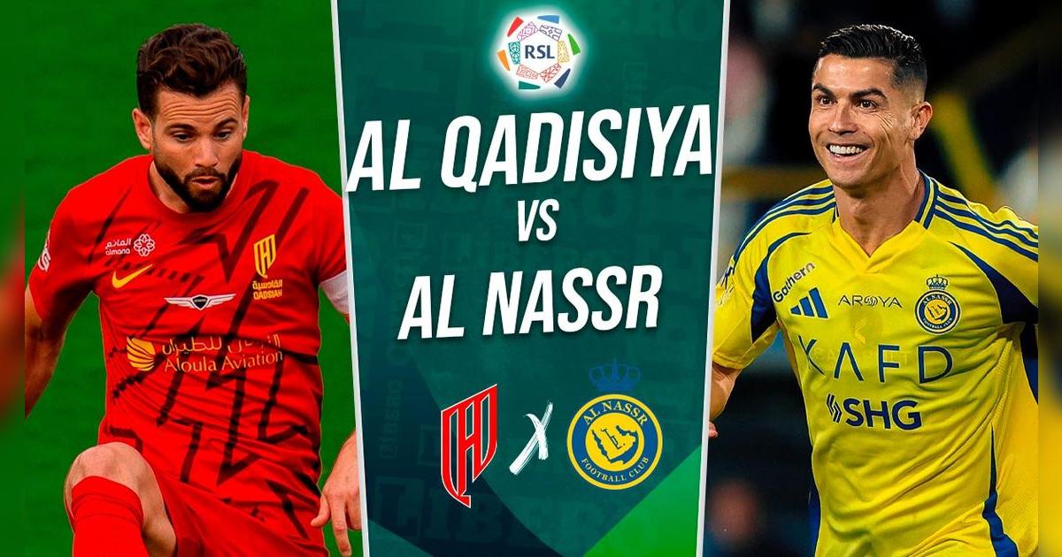 Al Nassr vs Al Qadisiya EN VIVO con Cristiano Ronaldo: a qué hora juegan y en qué canal ver