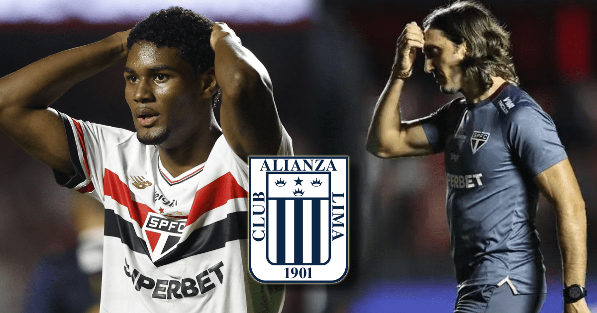 Figura de Sao Paulo sufrió durísima lesión y se perderá partido ante Alianza Lima en Matute