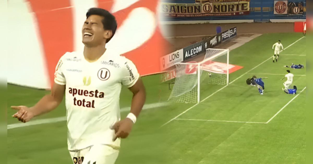José Rivera sorprende a Binacional anotando el 1-0 a favor de Universitario 