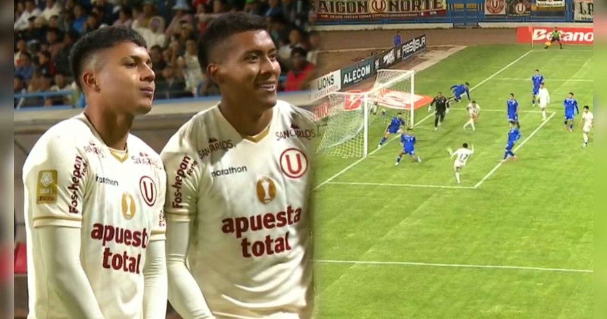 Jairo Concha anotó el 2-0 de Universitario con gran definición en la última jugada