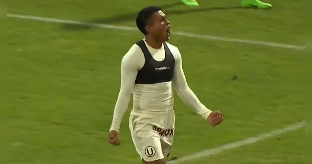 Hugo Ancajima anotó el tercer gol para sentenciar la goleada de Universitario vs Binacional 