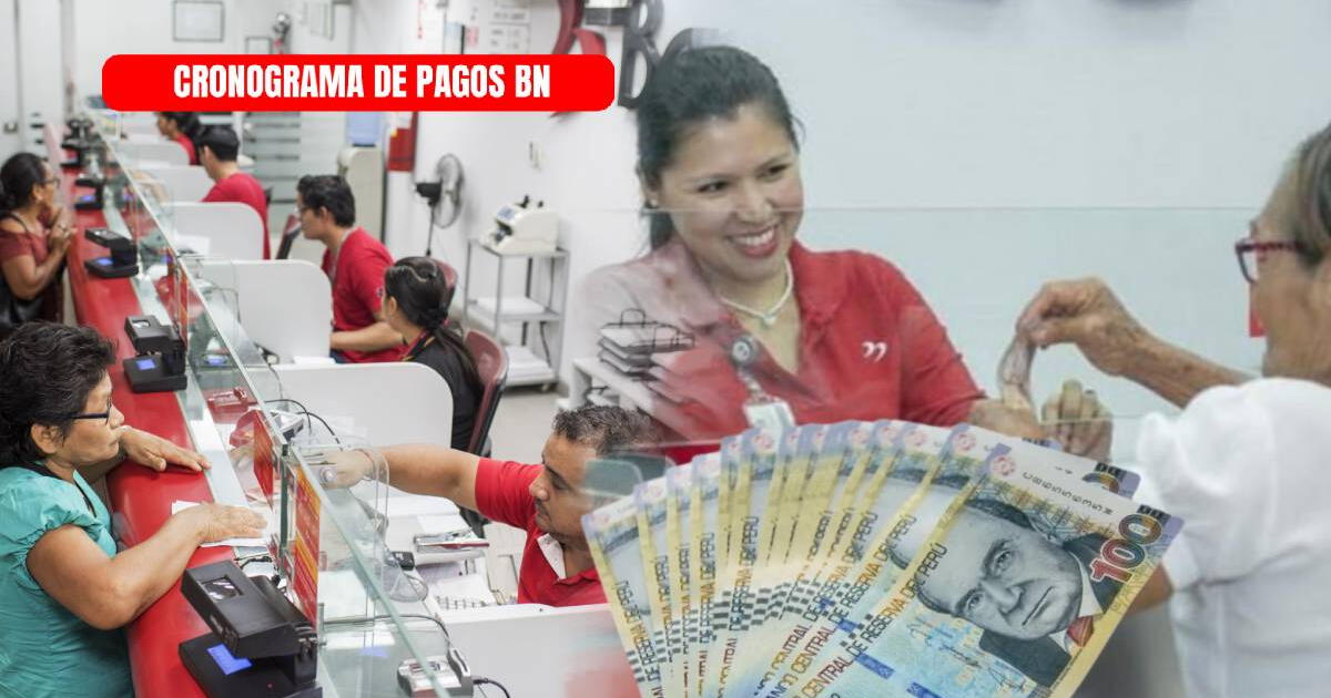 Cronograma de pagos del Banco de la Nación, abril 2025: sueldos y pensiones