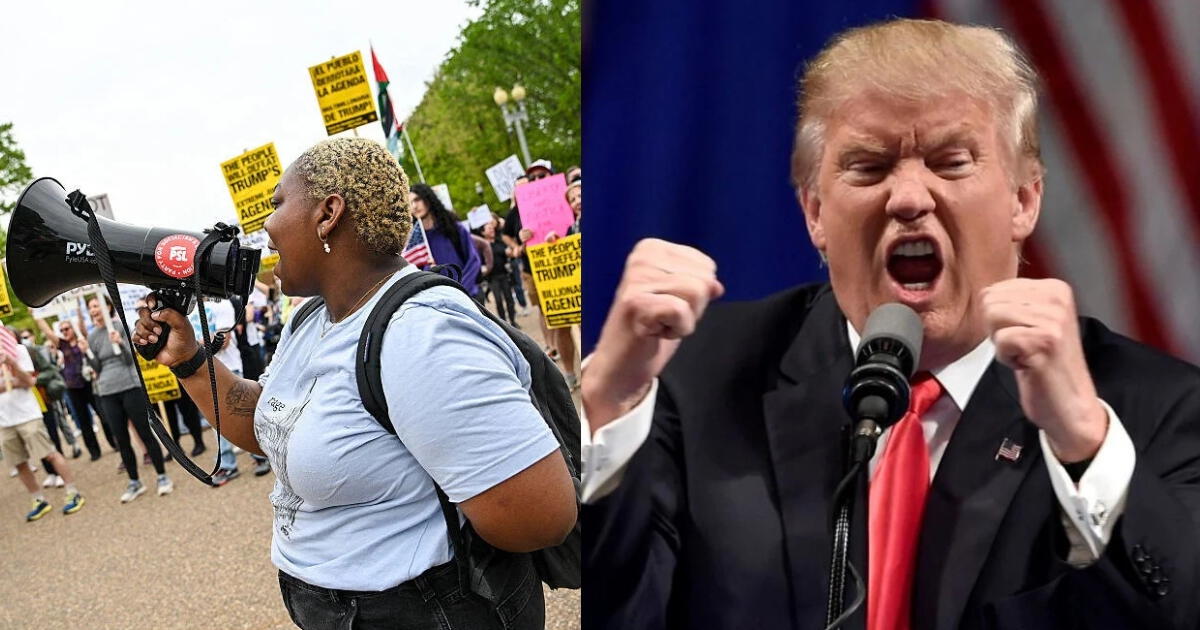 ¿Por qué se originó la protesta del 19 de abril en contra de Donald Trump? Esto dicen los manifestantes