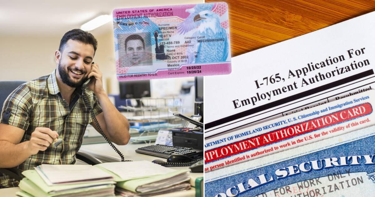 Gobierno de Trump AUTORIZA a este PEQUEÑO GRUPO de inmigrantes a TRABAJAR en Estados Unidos sin una EAD Card