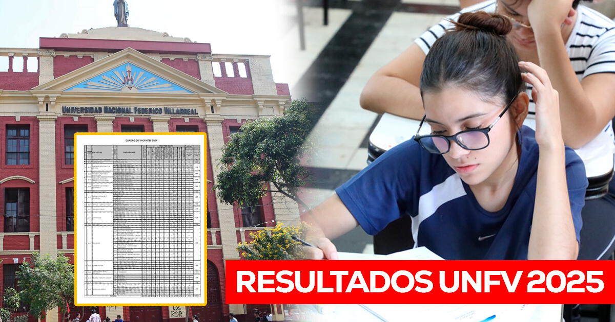 ¿Cuándo y dónde ver los resultados del examen de admisión UNFV 2025?