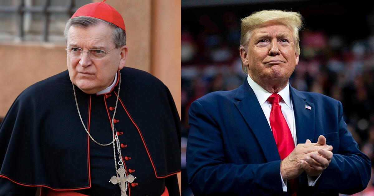 Todo sobre Raymond Burke, el cardenal de Estados Unidos que Donald Trump desea que sea el próximo Papa