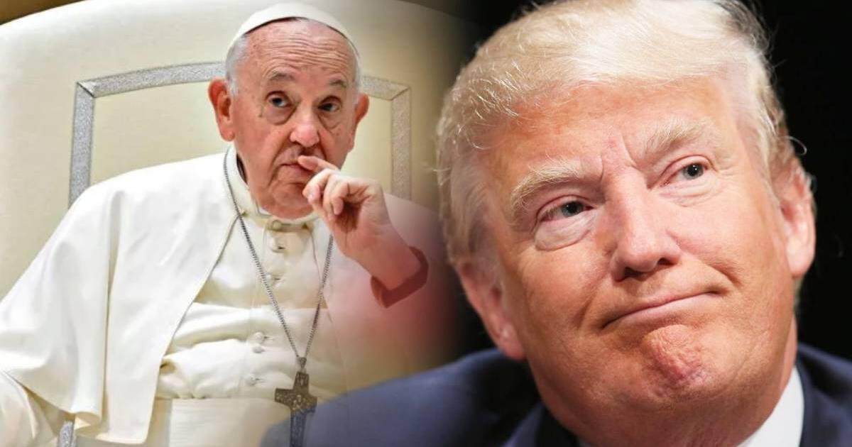 Papa Francisco y la vez que defendió a los migrantes ante Donald Trump
