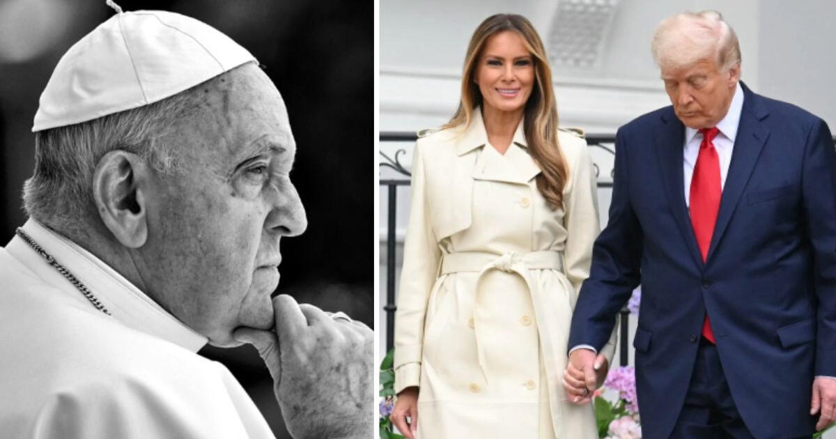 Trump confirma su asistencia al FUNERAL del papa Francisco en Roma: Melania Trump lo acompañará