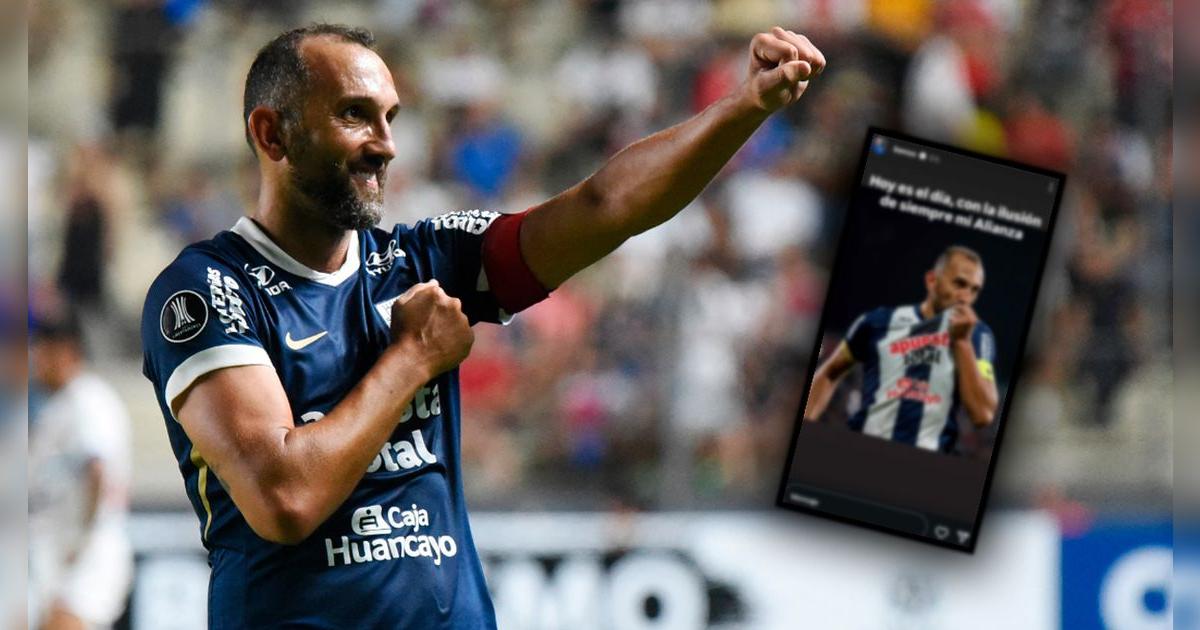 Hernán Barcos ilusionó a hinchas de Alianza con mensaje previo a partido ante Talleres