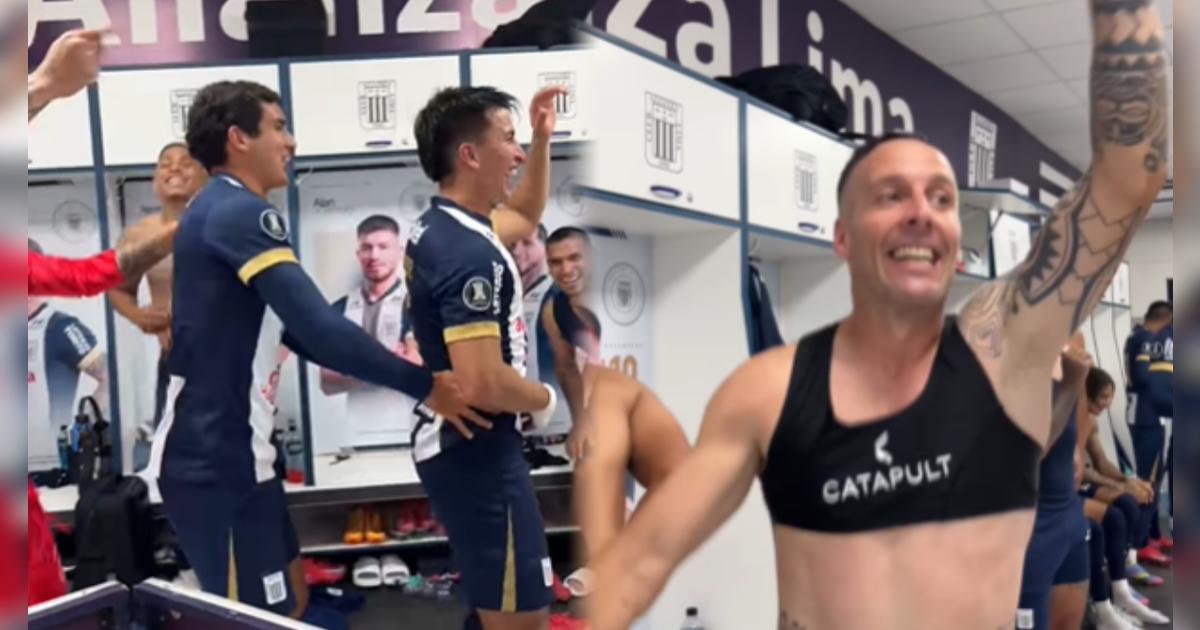 ¡Al ritmo de 'Gallo Negro'! Así festejó Alianza el triunfo ante Talleres por Copa Libertadores