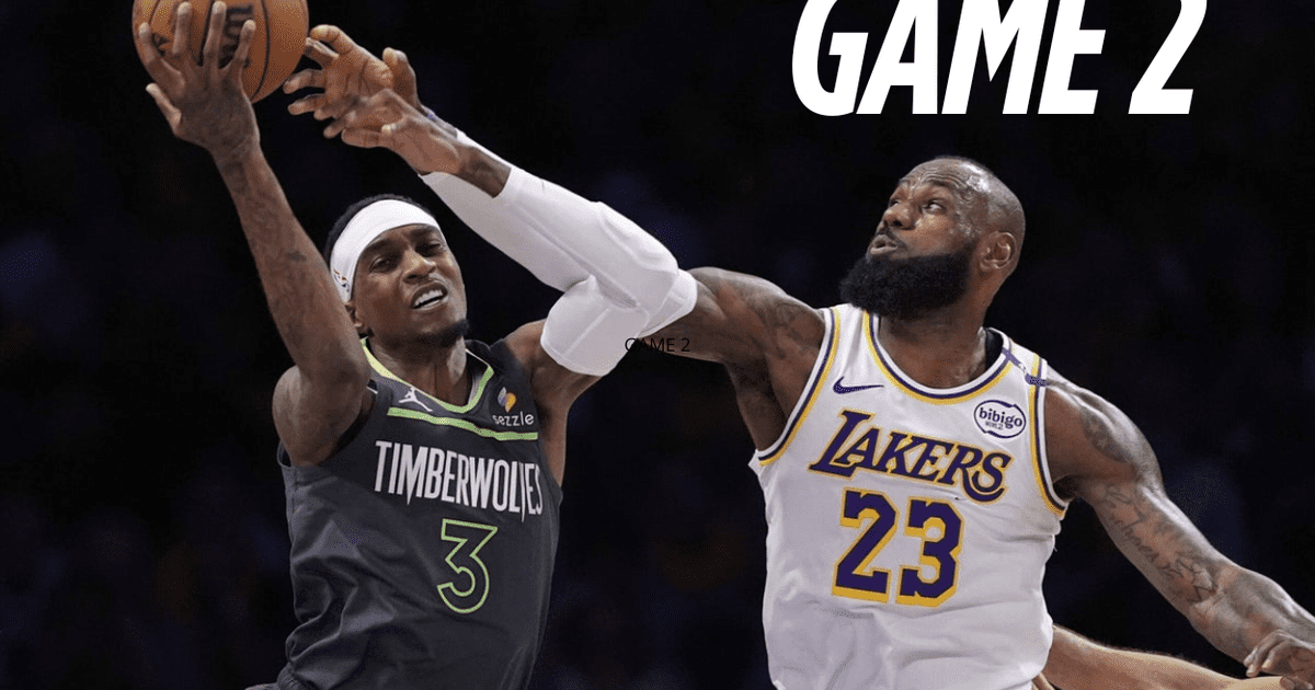 Lakers vs Timberwolves: dónde ver, hora de inicio y posibles quintetos iniciales por el Game 2