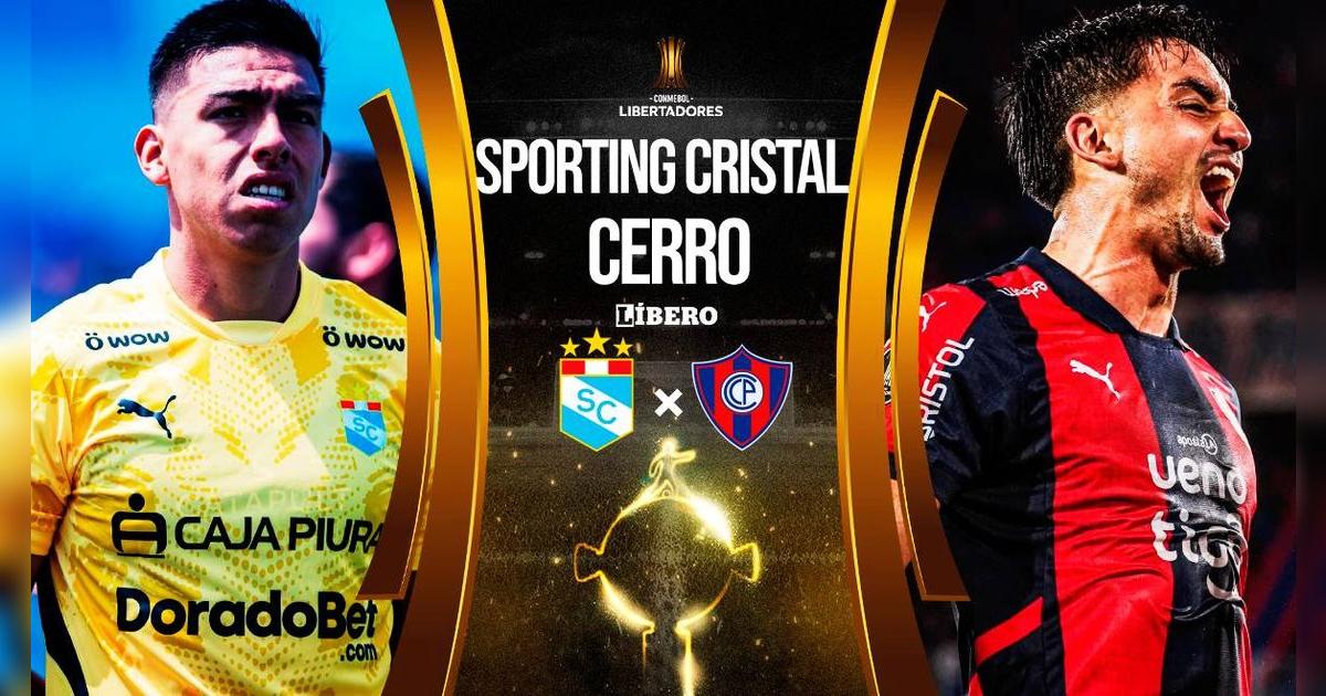 Sporting Cristal vs Cerro Porteño EN VIVO por Copa Libertadores: Cuándo juegan y dónde ver