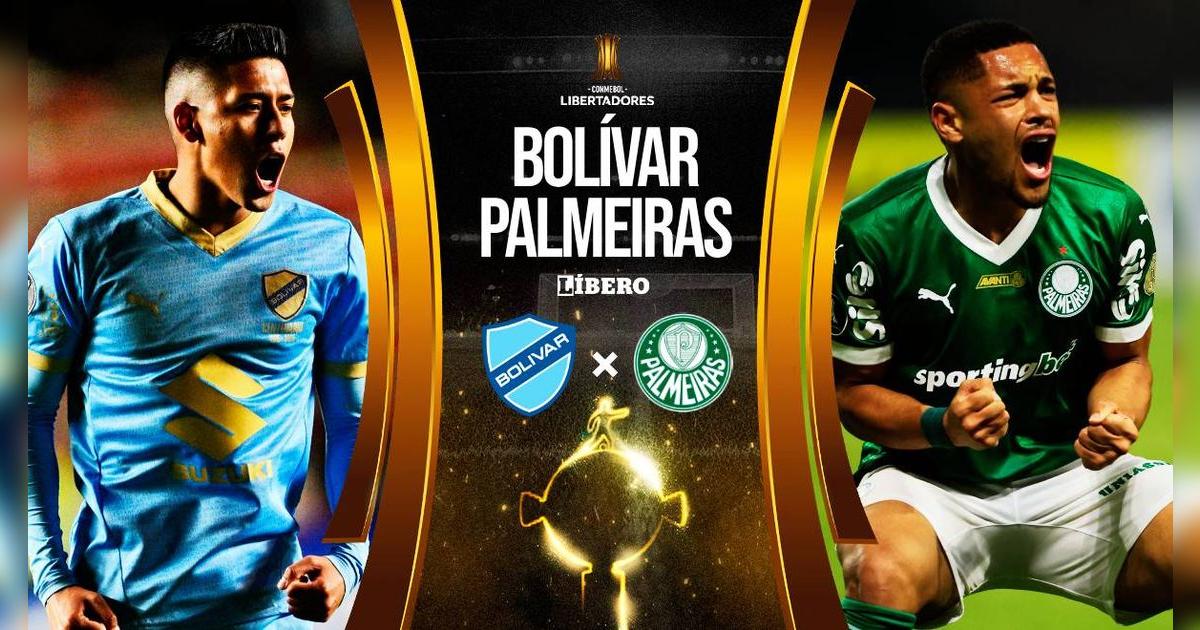Bolívar vs. Palmeiras EN VIVO por Copa Libertadores: A qué hora juegan y dónde ver