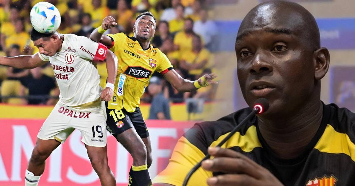 DT de Barcelona SC fue rotundo al explicar por qué cayeron ante Universitario: 