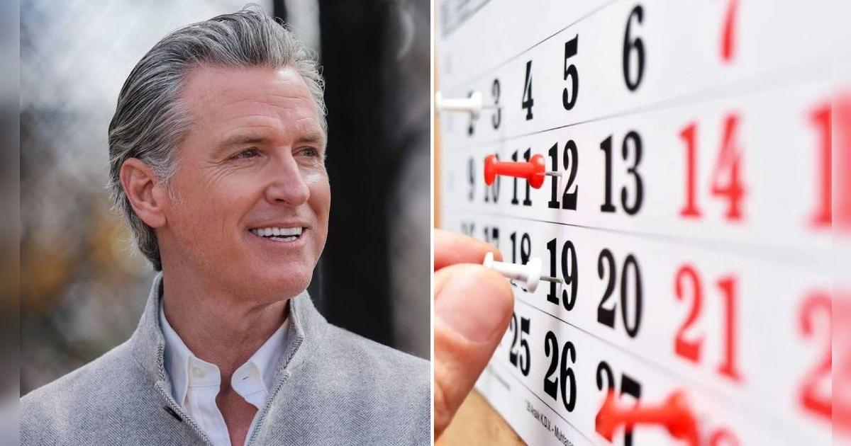 Próximos DÍAS FESTIVOS federales en California: calendario de fechas NO LABORABLES en 2025 con Gavin Newsom