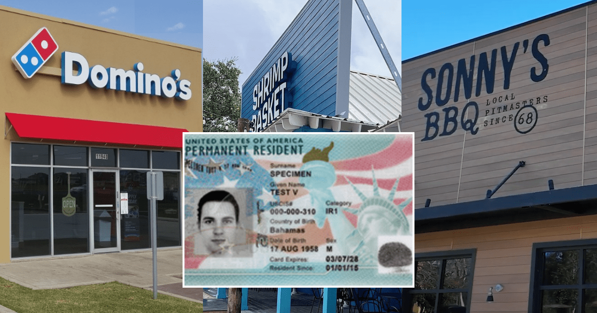 Green Card: estas son las empresas de comida que más patrocinan la tarjeta de residencia permanente