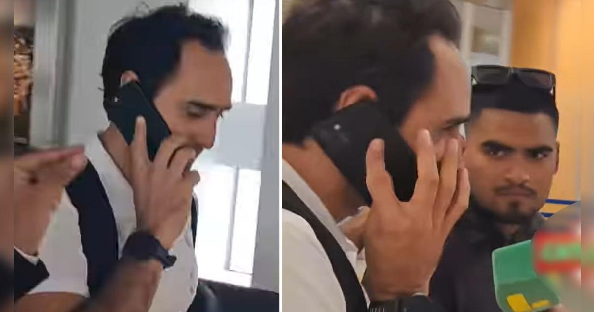 Presidente de Cristal, Joel Raffo, partió a Paraguay y tuvo inesperado gesto con periodistas