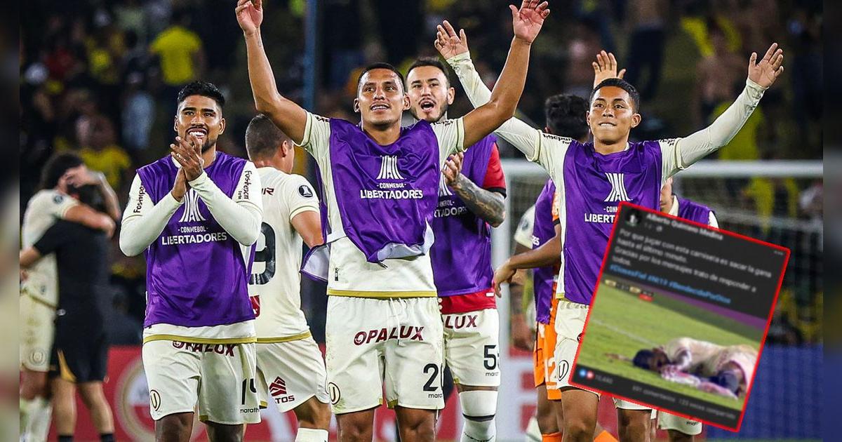 Exfigura de la 'U' sorprendió con mensaje tras victoria ante Barcelona SC: 