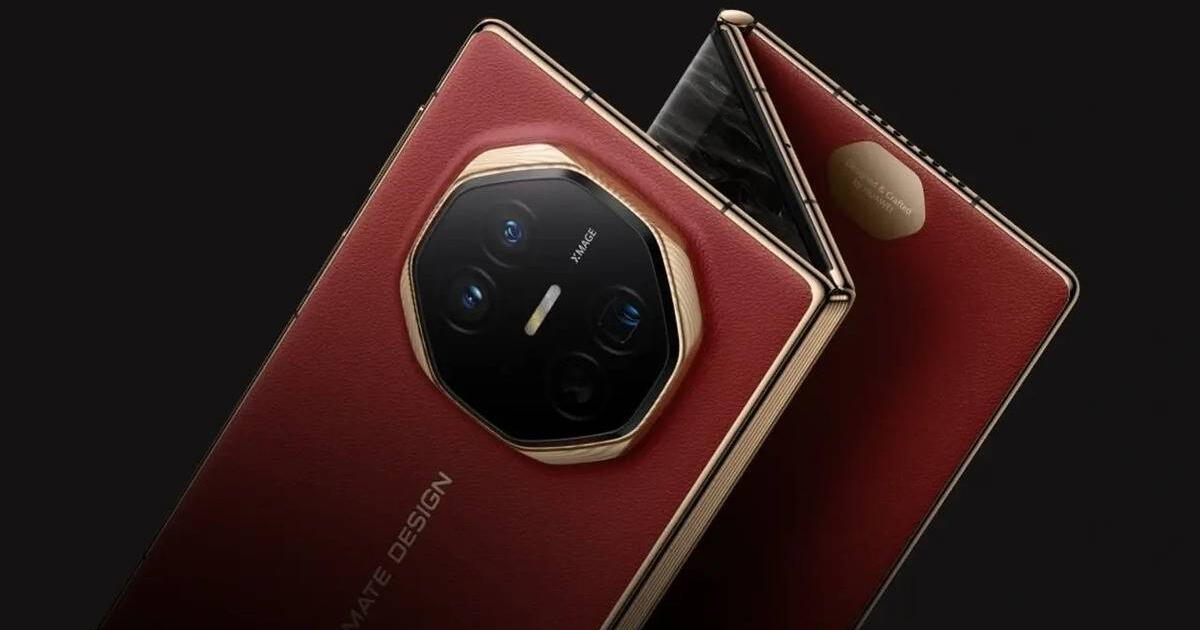 Este Huawei con triple pantalla plegable es uno de los teléfonos más costosos, pero también el más potente