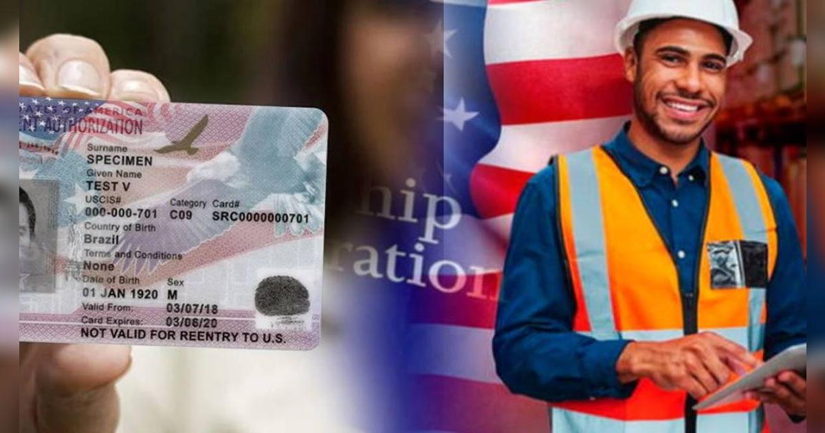 ¡Apunta inmigrante! Este es el TIEMPO que te va a durar tu PERMISO DE TRABAJO en Estados Unidos