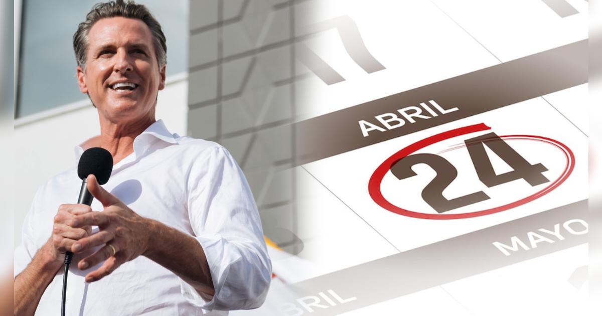 Gavin Newsom anuncia un nuevo día festivo para los residentes en California