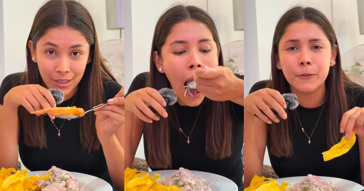 Ecuatoriana prueba por primera vez ceviche peruano y genera ola de comentarios por su veredicto final