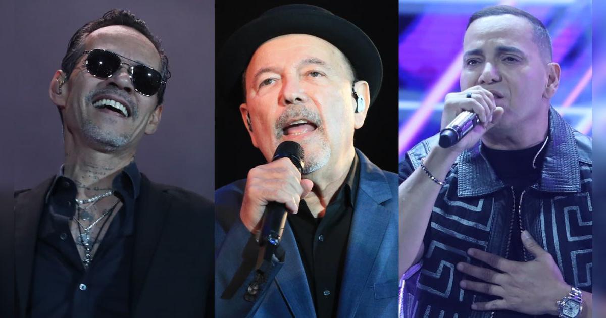 Concierto de leyendas: Marc Anthony, Rubén Blades y Víctor Manuelle deslumbraron en Lima