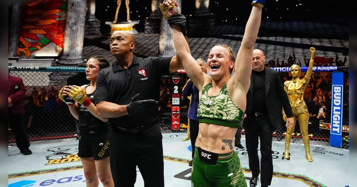 La estrella de UFC Valentina Shevchenko es la nueva cara global de Stake y se alista para su defensa al título