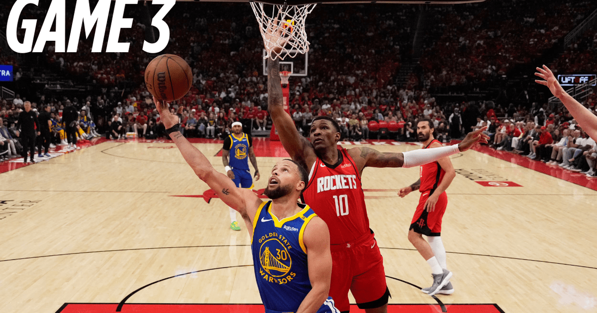 Warriors vs Houston Rockets: horario, posibles quintetos y dónde ver el Juego 3 de los Playoffs NBA 2025