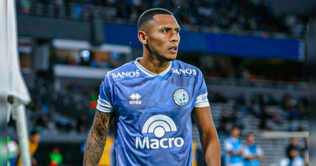 ¡Mala suerte! Bryan Reyna es baja para Belgrano y no jugará duelo ante Argentinos Jrs.