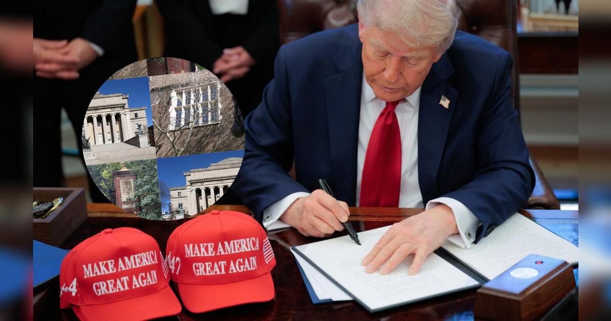 ¡Atención! Donald Trump congela fondos de universidades en Estados Unidos: Harvard y Columbia entre las afectadas