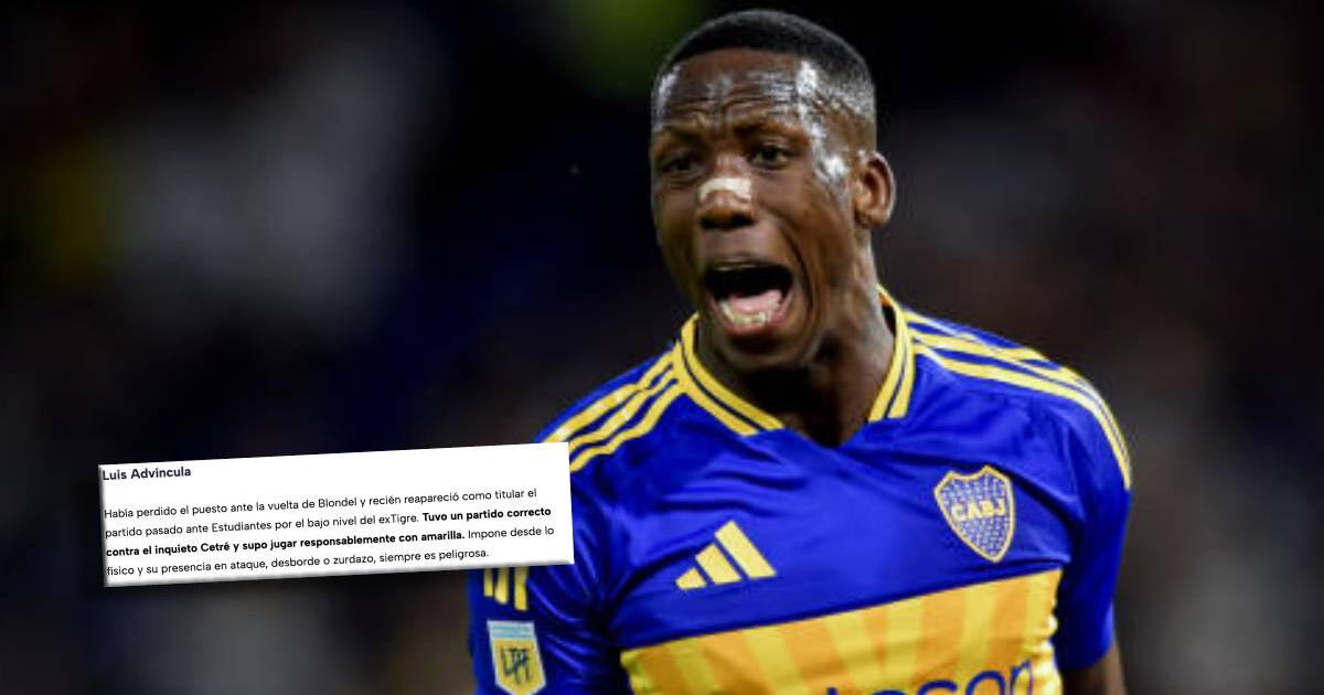Prestigioso medio argentino no calló y dio firme calificativo a Luis Advíncula: 