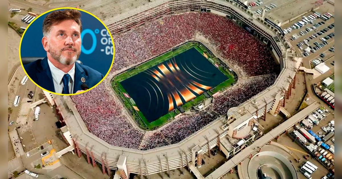 ¿Finales de Libertadores y Sudamericana serán en Lima? Presidente de la Conmebol llegó al Perú