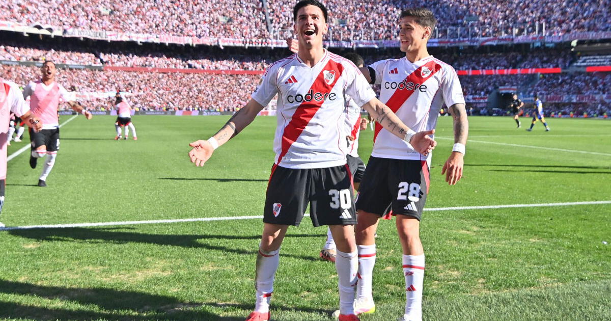 El impresionante récord que consiguió Mastantuono tras golazo ante Boca en el Superclásico
