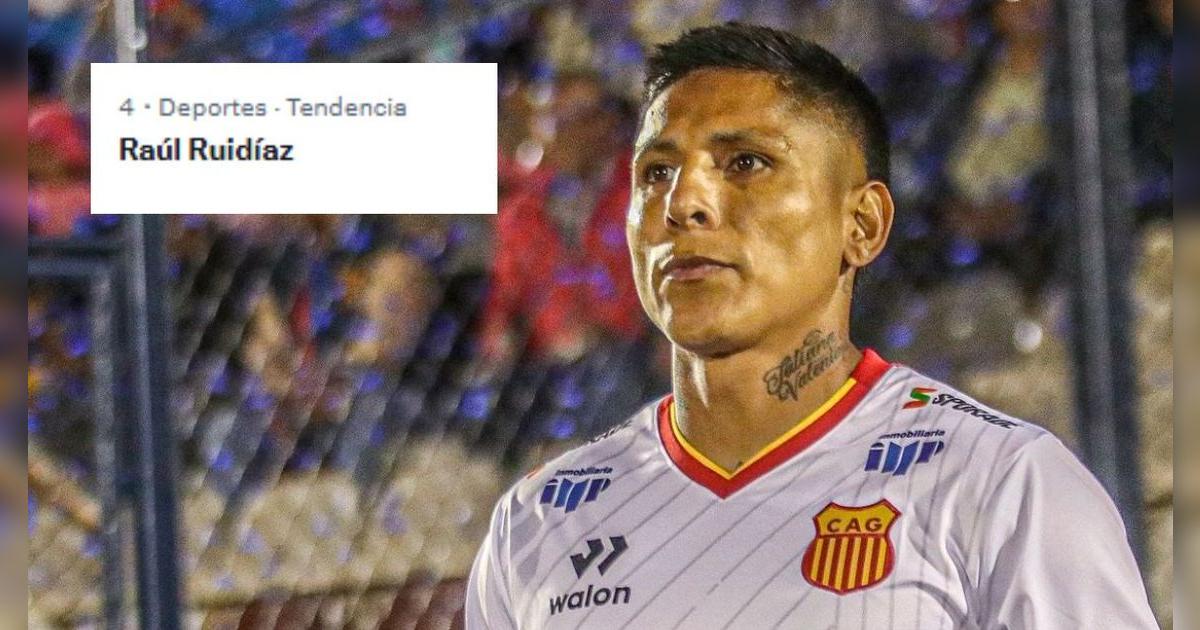 Raúl Ruidíaz es tendencia nacional tras anotar un doblete con Atlético Grau