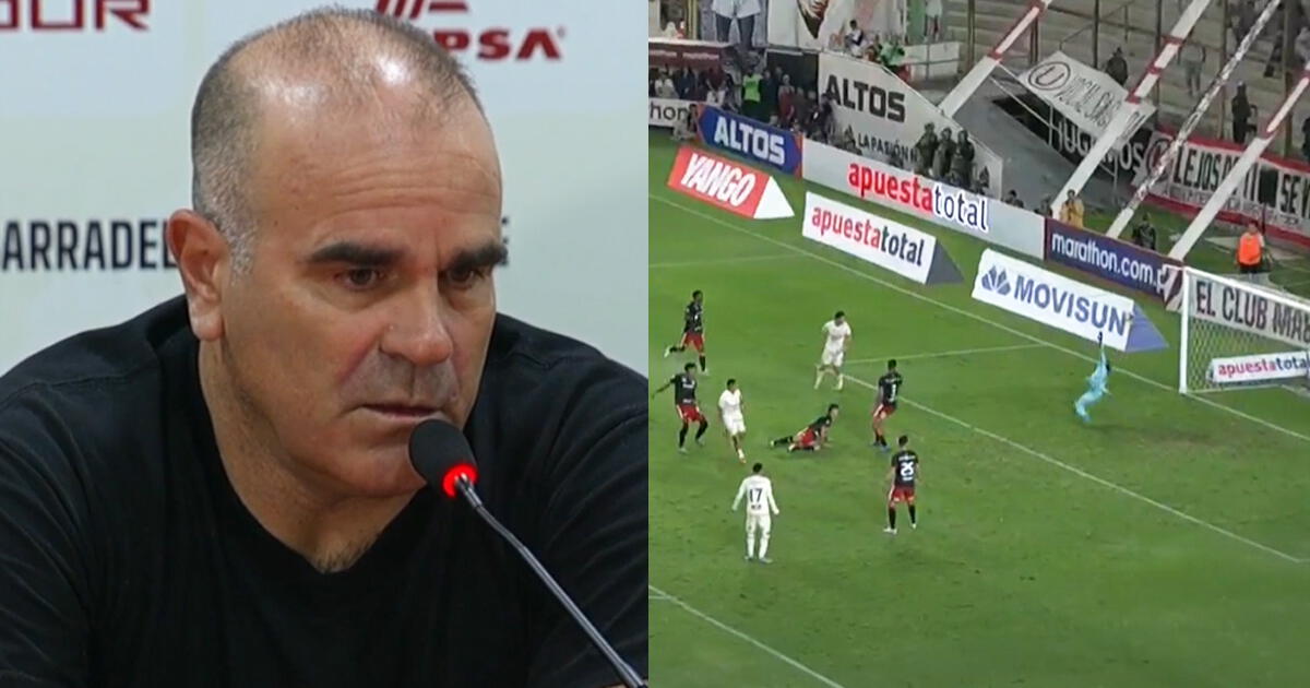 DT de UTC quedó apenado tras perder 6-0 contra Universitario y mencionó a Alianza: 