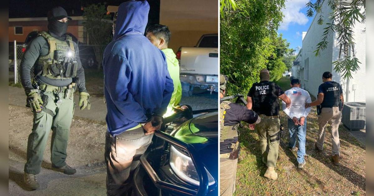 Arrestos de ICE en Florida: ¿QUIÉNES se encuentran entre los casi 800 inmigrantes detenidos en megaoperativo?